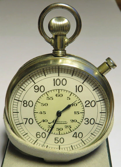 Orig. Minerva Cal. 19" 19/14 B - Uhr Beobachtungsuhr Deckuhr Marine 2. Weltkrieg - Sammler - Uhren