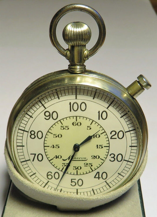 Orig. Minerva Cal. 19" 19/14 B - Uhr Beobachtungsuhr Deckuhr Marine 2. Weltkrieg - Sammler - Uhren
