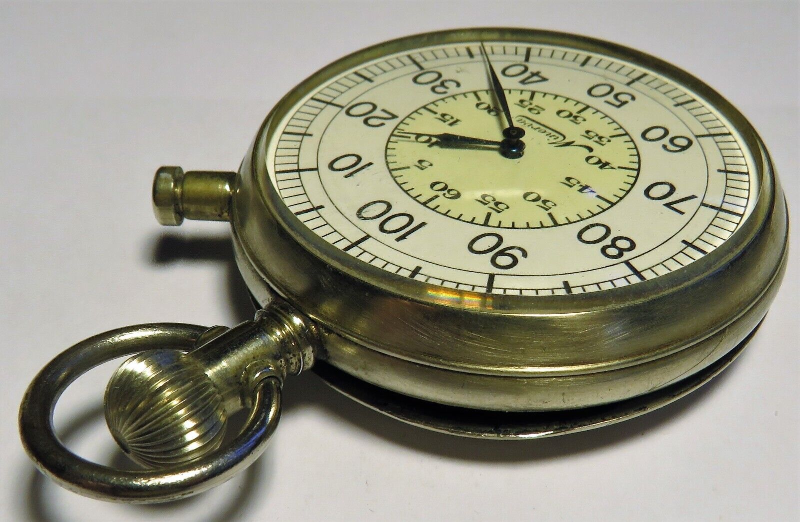 Orig. Minerva Cal. 19" 19/14 B - Uhr Beobachtungsuhr Deckuhr Marine 2. Weltkrieg - Sammler - Uhren