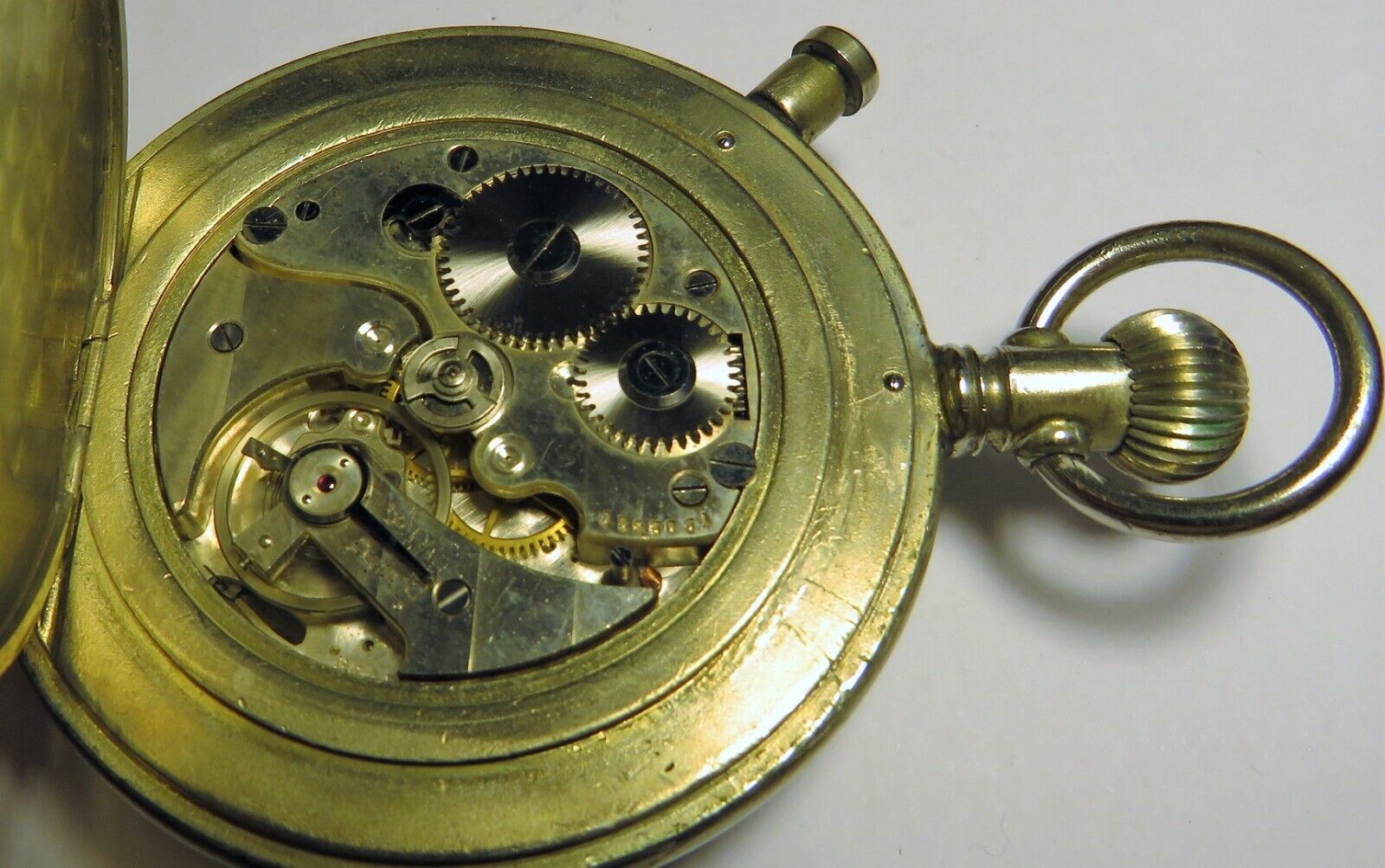 Orig. Minerva Cal. 19" 19/14 B - Uhr Beobachtungsuhr Deckuhr Marine 2. Weltkrieg - Sammler - Uhren