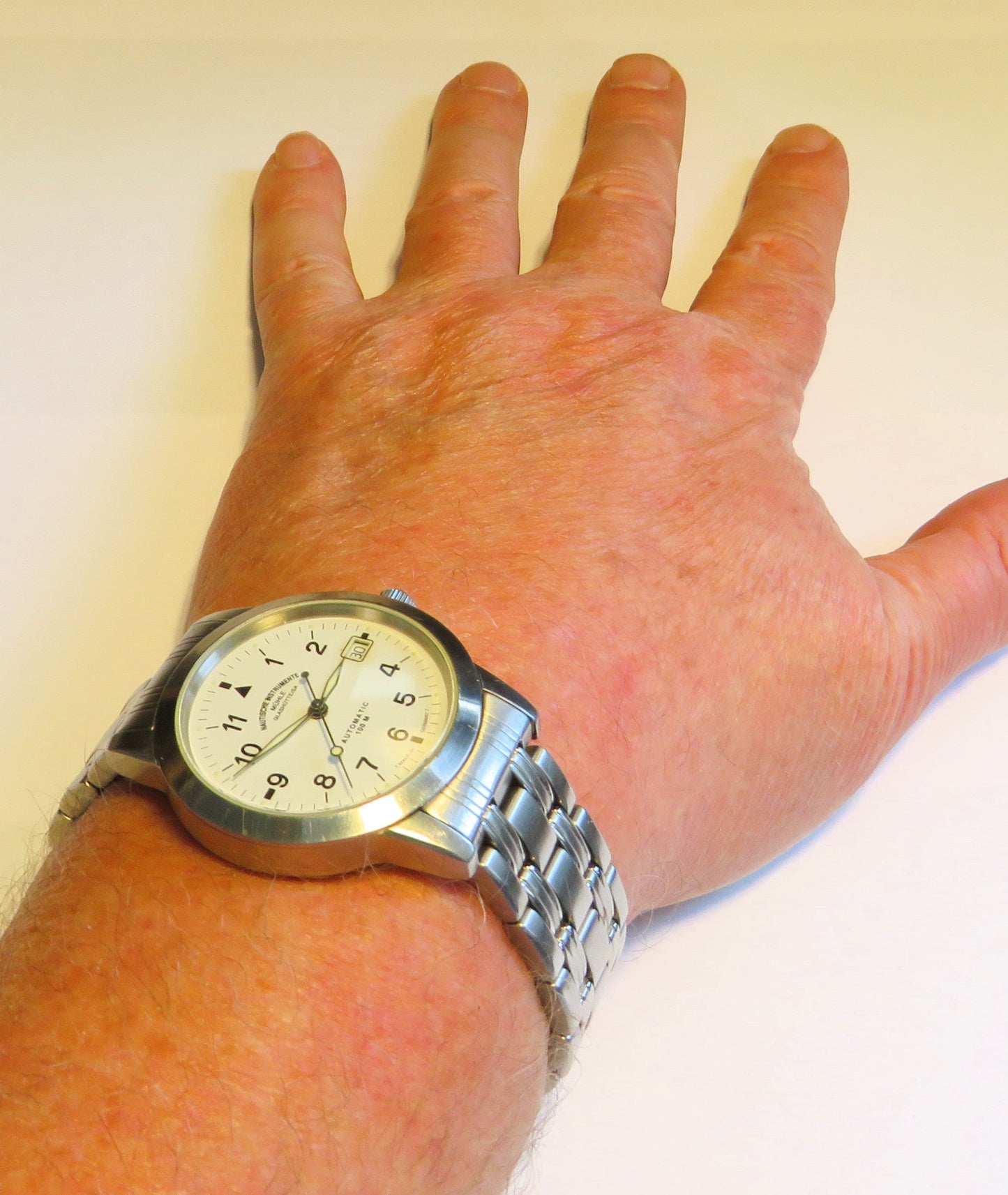 Orig Mühle Glashütte Nautische Instrumente Marine Chronometer Automatik M1 - 26 - 30 - Sammler - Uhren