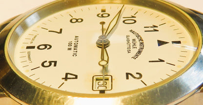 Orig Mühle Glashütte Nautische Instrumente Marine Chronometer Automatik M1 - 26 - 30 - Sammler - Uhren