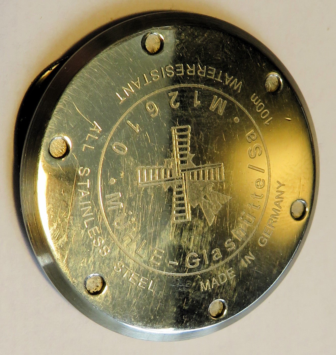 Orig Mühle Glashütte Nautische Instrumente Marine Chronometer Automatik M1 - 26 - 30 - Sammler - Uhren