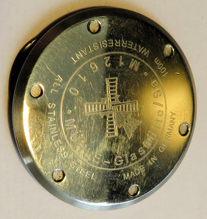 Orig Mühle Glashütte Nautische Instrumente Marine Chronometer Automatik M1 - 26 - 30 - Sammler - Uhren