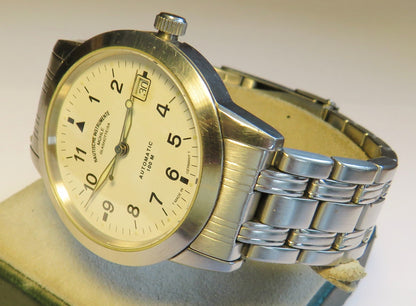 Orig Mühle Glashütte Nautische Instrumente Marine Chronometer Automatik M1 - 26 - 30 - Sammler - Uhren