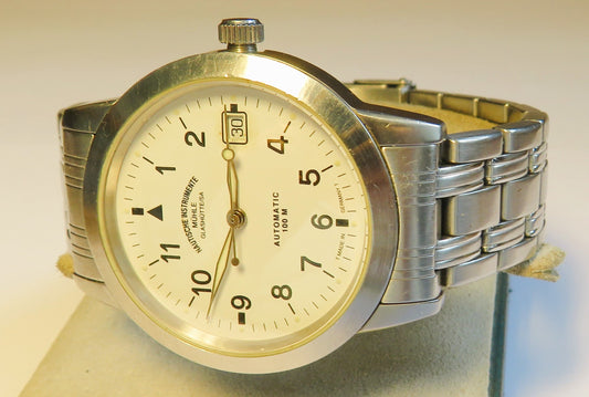 Orig Mühle Glashütte Nautische Instrumente Marine Chronometer Automatik M1 - 26 - 30 - Sammler - Uhren