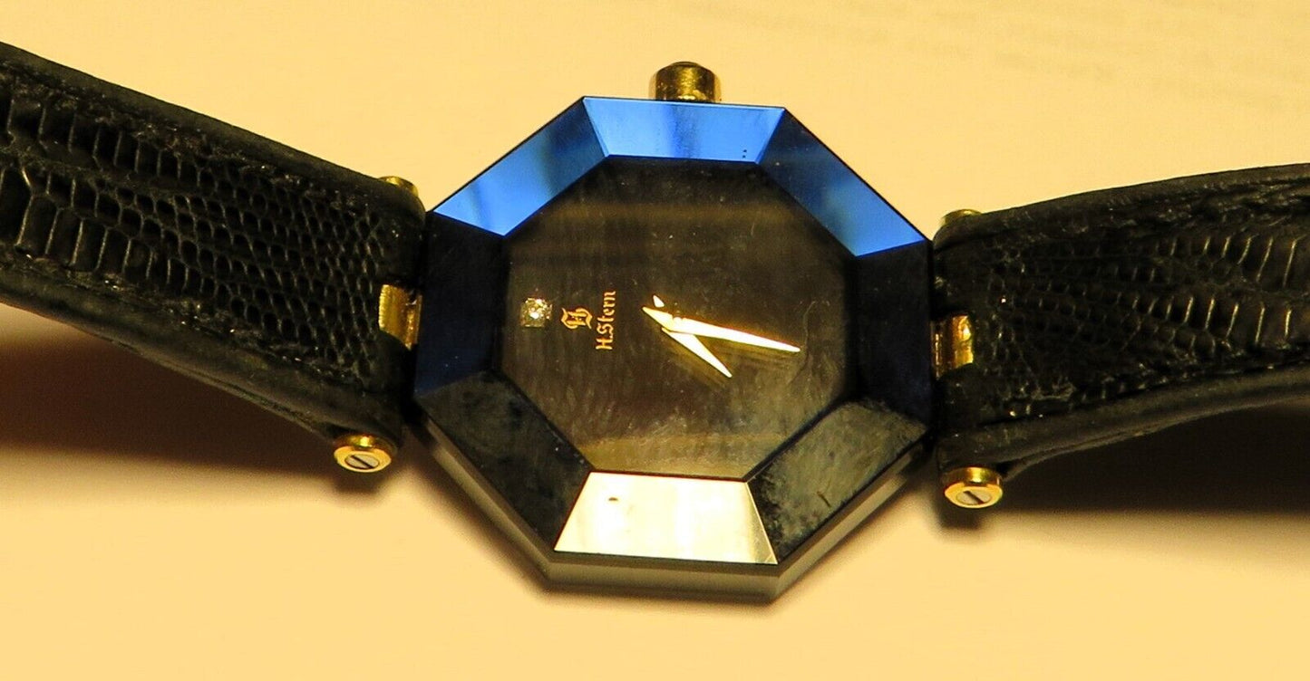 Orig. Octagon H. Stern Luxus Brillant Damen Quarz Armbanduhr NP: Euro 2.600, - Sammler - Uhren