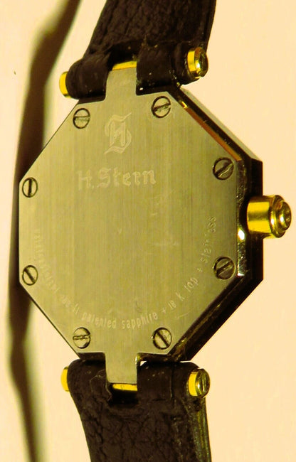 Orig. Octagon H. Stern Luxus Brillant Damen Quarz Armbanduhr NP: Euro 2.600, - Sammler - Uhren