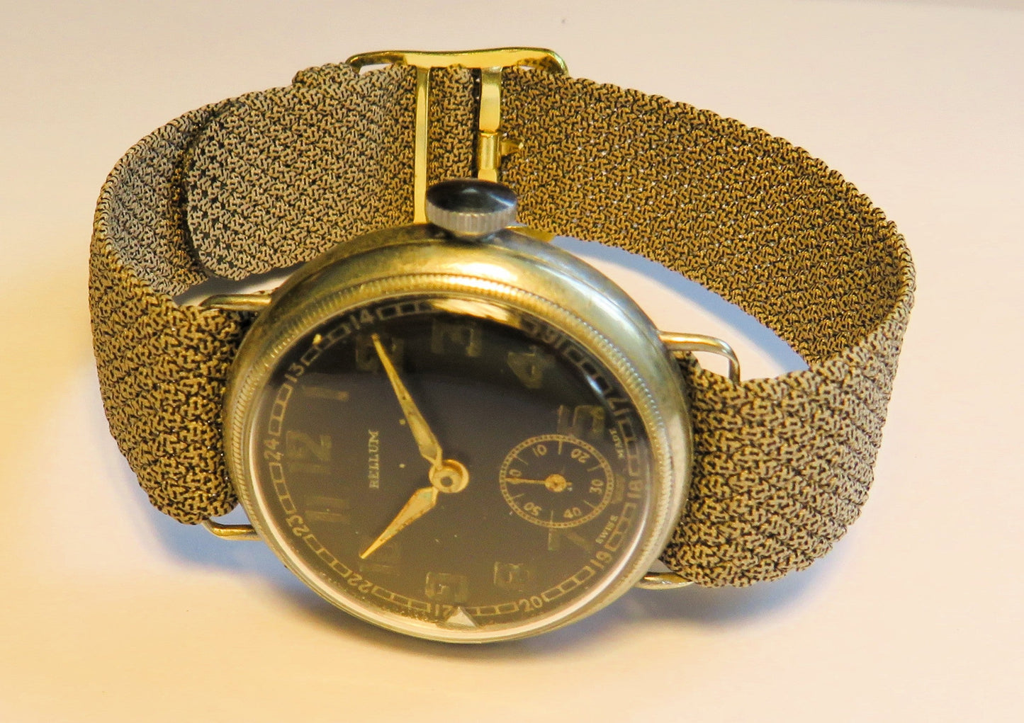 Orig. Rellum frühe Pfeilindex Fliegeruhr Reichsluftwaffe 1930 WK2 WW 2 II - Sammler - Uhren