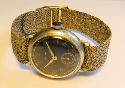 Orig. Rellum frühe Pfeilindex Fliegeruhr Reichsluftwaffe 1930 WK2 WW 2 II - Sammler - Uhren