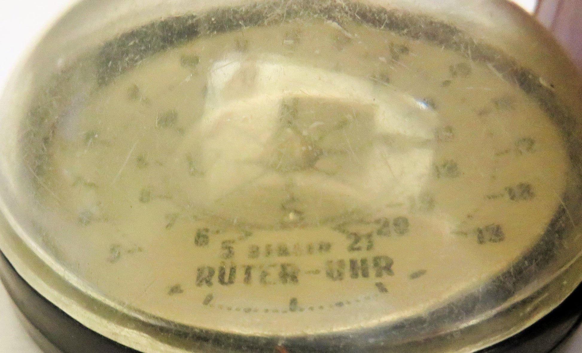 Orig. Sonnenuhr Dr. Rüter Berlin 1946 Fullset: OVP + Bedienungsanleitung antik - Sammler - Uhren