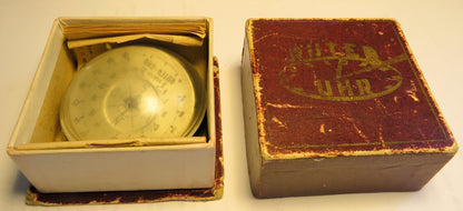 Orig. Sonnenuhr Dr. Rüter Berlin 1946 Fullset: OVP + Bedienungsanleitung antik - Sammler - Uhren