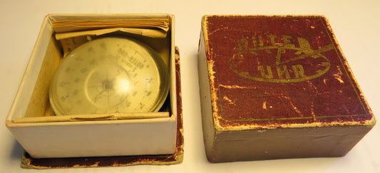 Orig. Sonnenuhr Dr. Rüter Berlin 1946 Fullset: OVP + Bedienungsanleitung antik - Sammler - Uhren