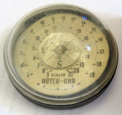 Orig. Sonnenuhr Dr. Rüter Berlin 1946 Fullset: OVP + Bedienungsanleitung antik - Sammler - Uhren