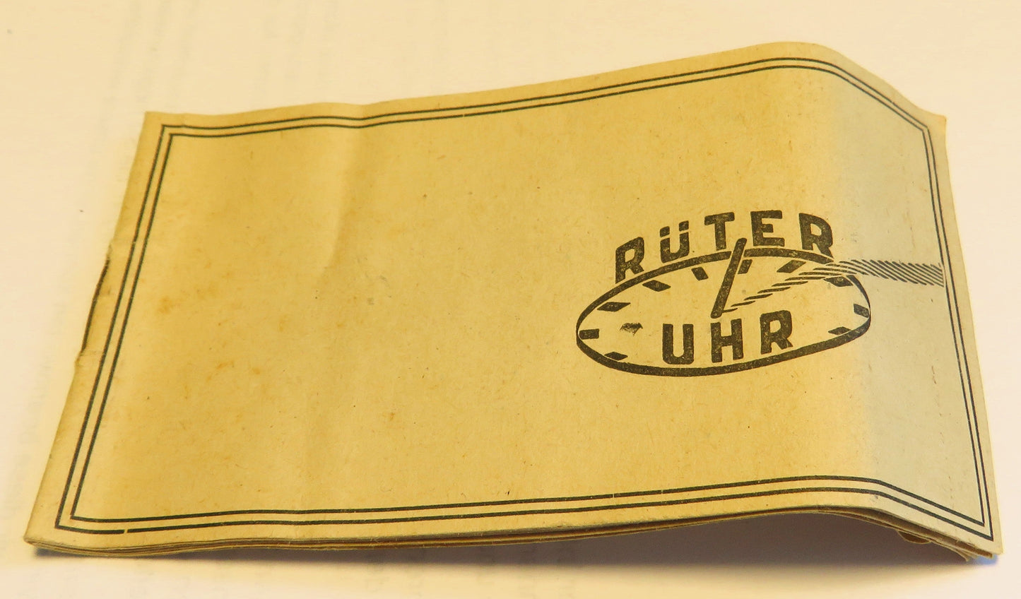 Orig. Sonnenuhr Dr. Rüter Berlin 1946 Fullset: OVP + Bedienungsanleitung antik - Sammler - Uhren