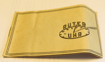 Orig. Sonnenuhr Dr. Rüter Berlin 1946 Fullset: OVP + Bedienungsanleitung antik - Sammler - Uhren