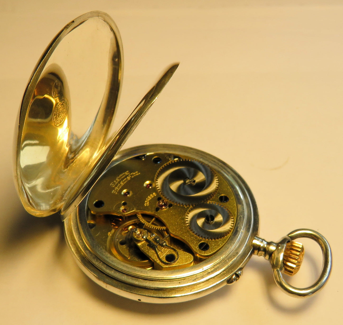 Original Präzisions Uhrenfabrik Glashütte Ernst Kasiske Herren TU 900 Silber - Sammler - Uhren