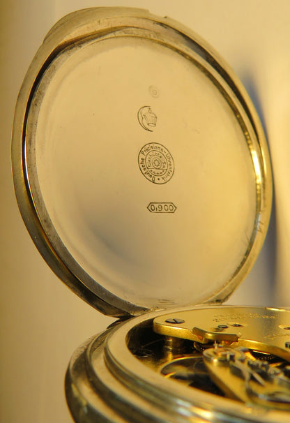 Original Präzisions Uhrenfabrik Glashütte Ernst Kasiske Herren TU 900 Silber - Sammler - Uhren