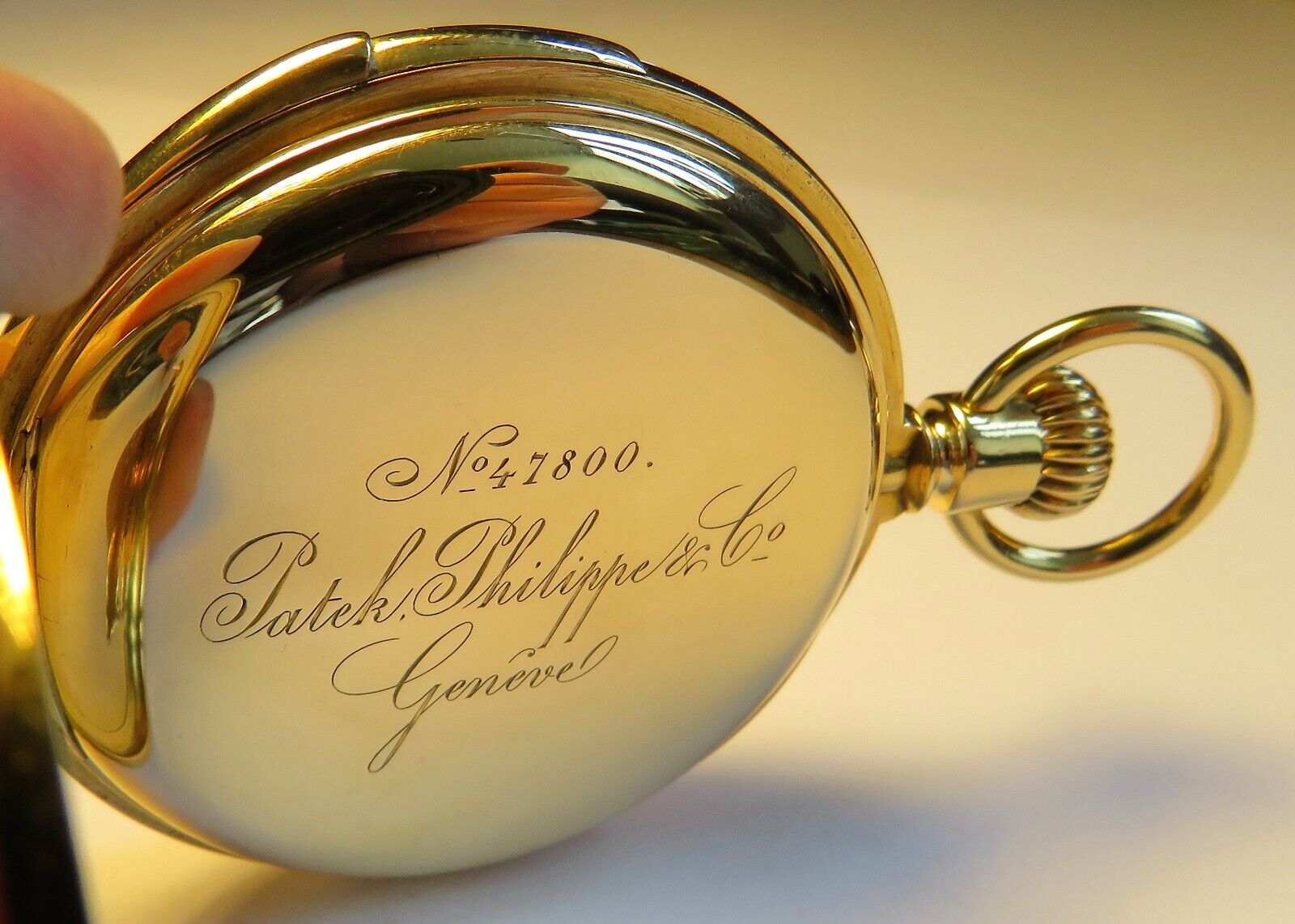 Patek Philippe & Co 750 18K Gold Viertel Repetition TU mit Zertifikat ca. 1870 - Sammler - Uhren