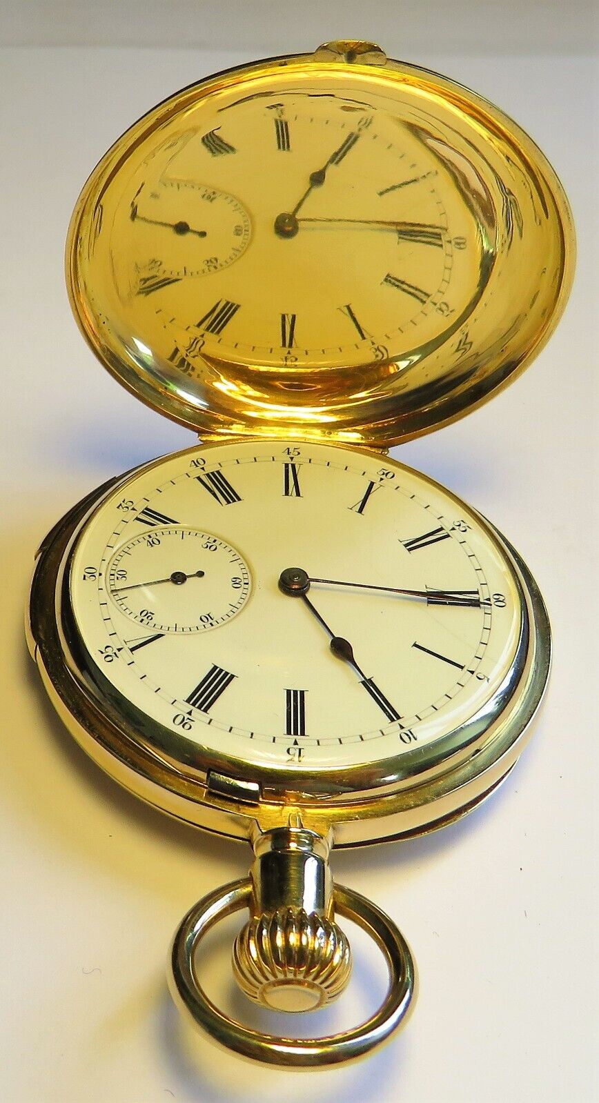 Patek Philippe & Co 750 18K Gold Viertel Repetition TU mit Zertifikat ca. 1870 - Sammler - Uhren