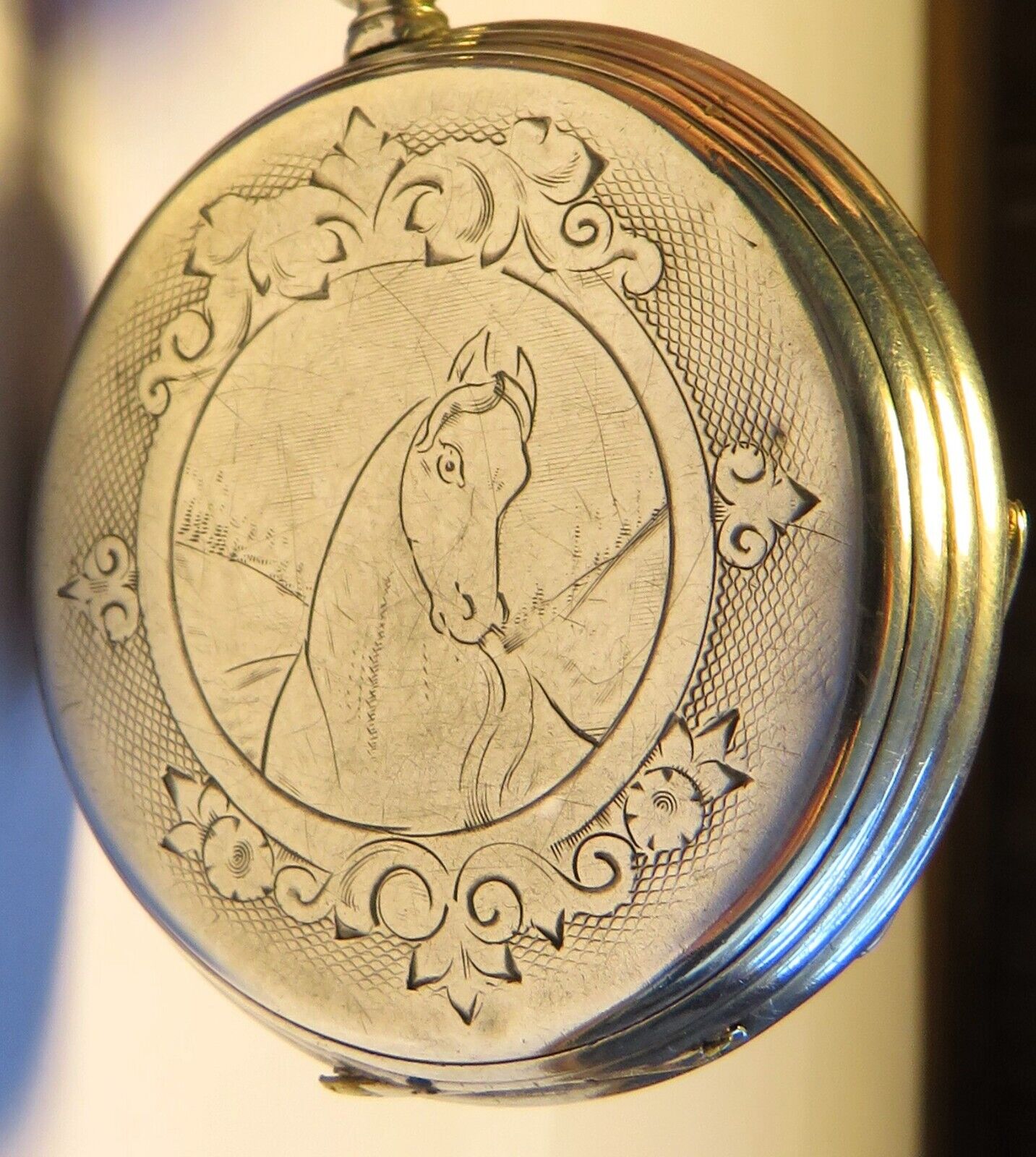 Patek Philippe & Co Cie Geneve Lepine massiv Silber Taschenuhr ca. 1860 - Sammler - Uhren