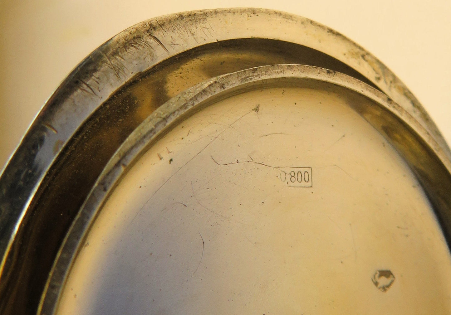 Paul Vuille Perret Seconde Morte 800 Silber B - Uhr Deck Watch Chronograph - Sammler - Uhren