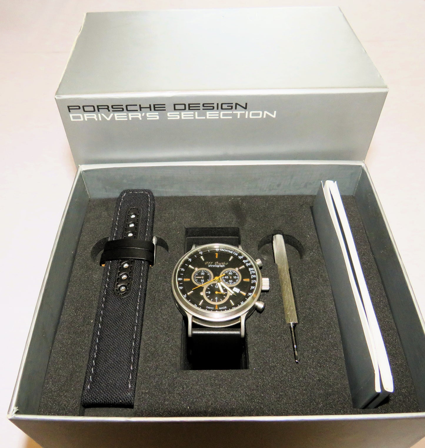 Porsche Design 911 Turbo Herren Chronograph Quarz Fullset OVP und Papiere - Sammler - Uhren