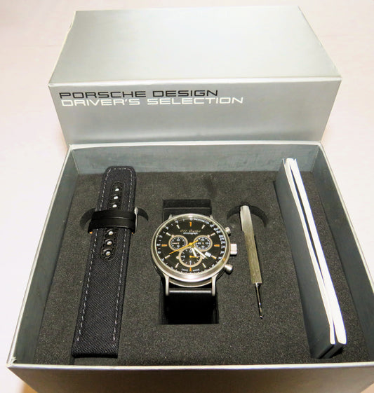Porsche Design 911 Turbo Herren Chronograph Quarz Fullset OVP und Papiere - Sammler - Uhren
