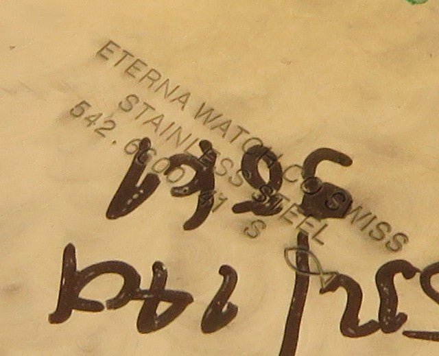 Porsche Design Eterna Chronograph Quarz Ref 6600.41 im Fullset OVP Papiere - Sammler - Uhren