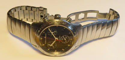 Porsche Design Eterna Chronograph Quarz Ref 6600.41 im Fullset OVP Papiere - Sammler - Uhren