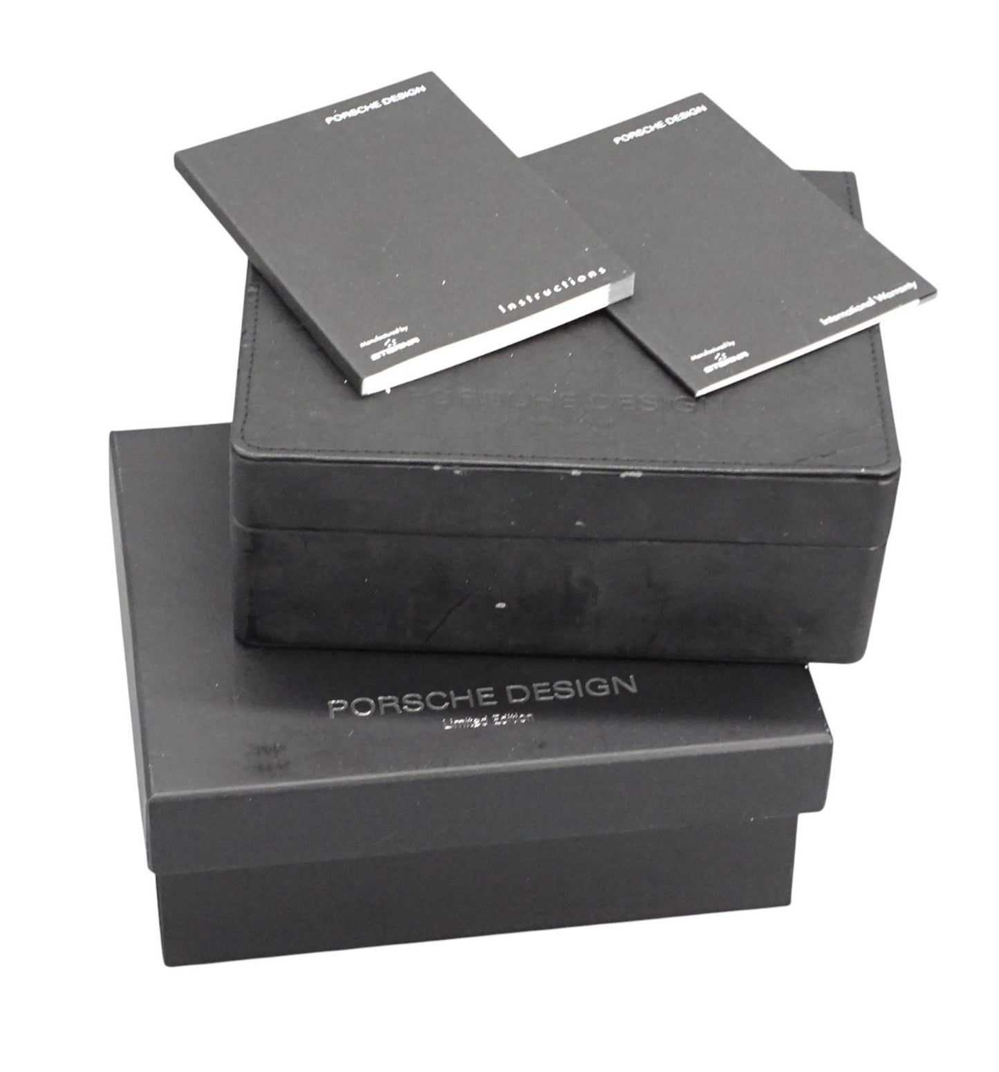 Porsche Design Eterna Chronograph Quarz Ref 6600.41 im Fullset OVP Papiere - Sammler - Uhren