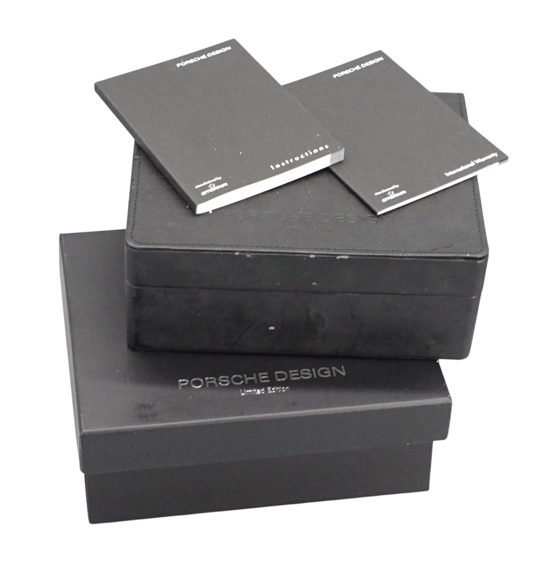 Porsche Design Eterna Chronograph Quarz Ref 6600.41 im Fullset OVP Papiere - Sammler - Uhren