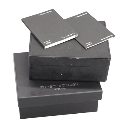 Porsche Design Eterna Chronograph Quarz Ref 6600.41 im Fullset OVP Papiere - Sammler - Uhren