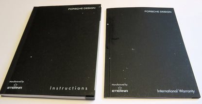 Porsche Design Eterna Chronograph Quarz Ref 6600.41 im Fullset OVP Papiere - Sammler - Uhren