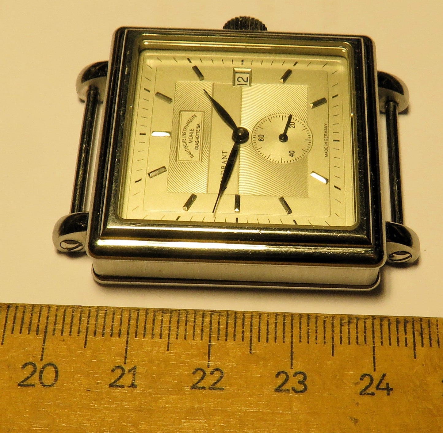 Quadrant Mühle Glashütte Nautische Instrumente Automatik HAU Fullset Papiere - Sammler - Uhren