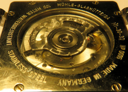 Quadrant Mühle Glashütte Nautische Instrumente Automatik HAU Fullset Papiere - Sammler - Uhren