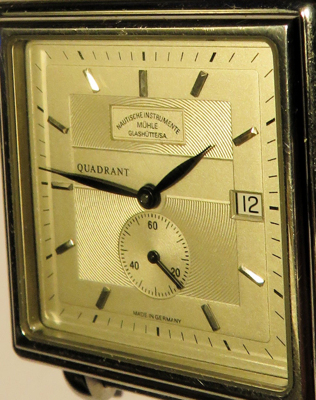 Quadrant Mühle Glashütte Nautische Instrumente Automatik HAU Fullset Papiere - Sammler - Uhren