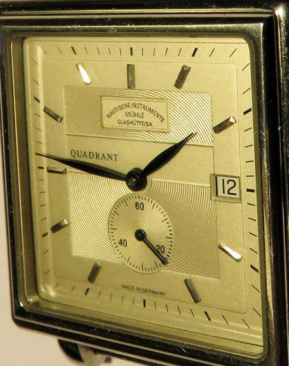 Quadrant Mühle Glashütte Nautische Instrumente Automatik HAU Fullset Papiere - Sammler - Uhren