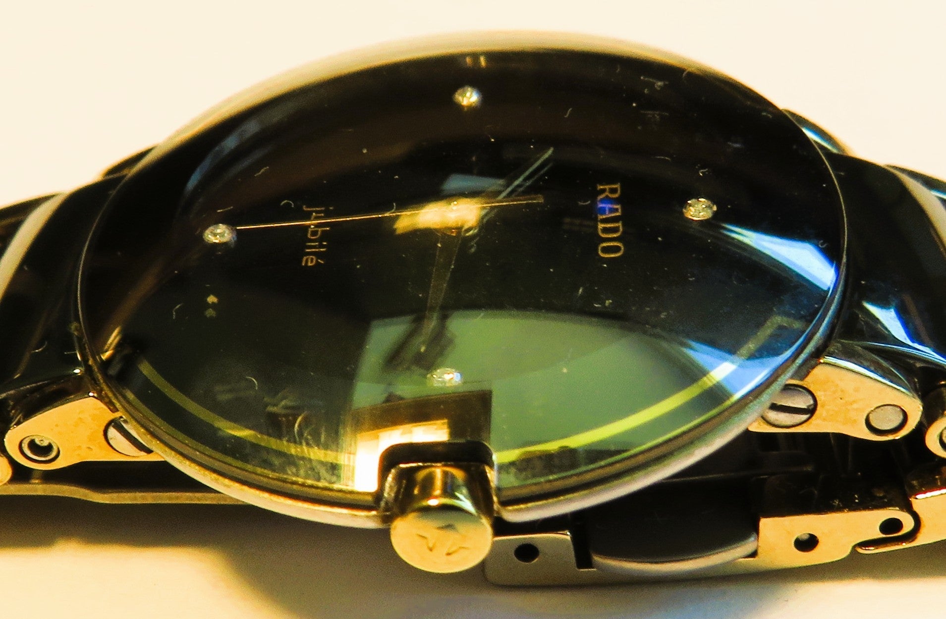 Rado Diastar Ceramica Diamond HAU unisex Stahl Gold Quarz Fullset OVP Papiere - Sammler - Uhren