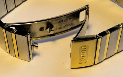 Rado Diastar Ceramica HAU Stahl Gold Quarz Fullset OVP 1.100, - Euro Goldwert - Sammler - Uhren