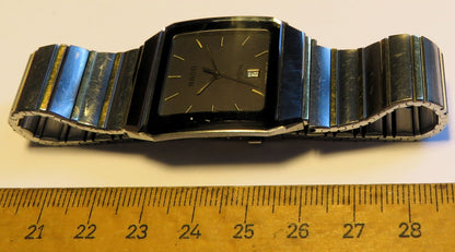 Rado Diastar Ceramica Herren Armbanduhr Stahl Gold Quarz in Luxus OVP - Sammler - Uhren