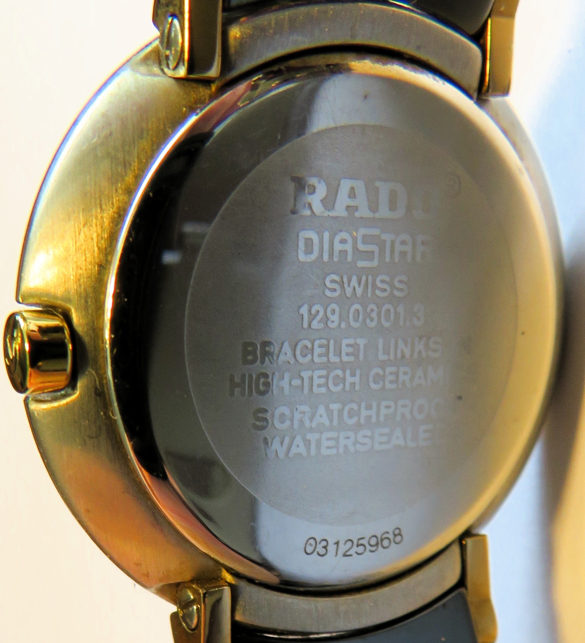 Rado Diastar Jubilé Ceramica Brillant unisex Armbanduhr im Fullset OVP Papiere - Sammler - Uhren