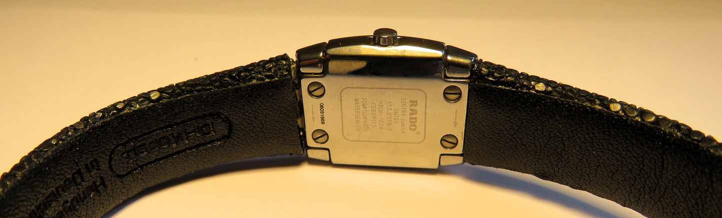 Rado Jubilé Sinatra Ceramica DAU Quarz 44 Diamanten in OVP NP. Euro 4.800, - Sammler - Uhren