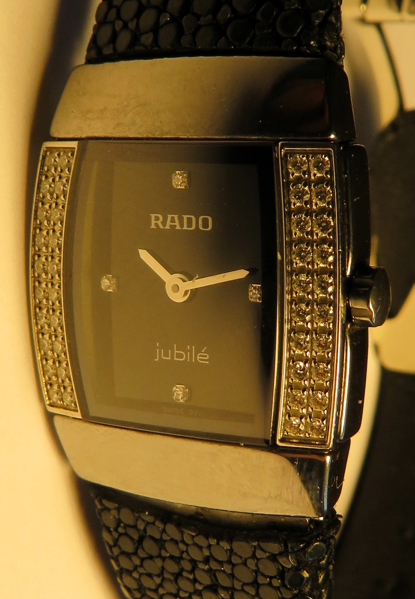 Rado Jubilé Sinatra Ceramica DAU Quarz 44 Diamanten in OVP NP. Euro 4.800, - Sammler - Uhren