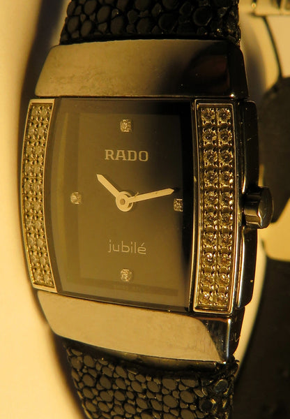 Rado Jubilé Sinatra Ceramica DAU Quarz 44 Diamanten in OVP NP. Euro 4.800, - Sammler - Uhren