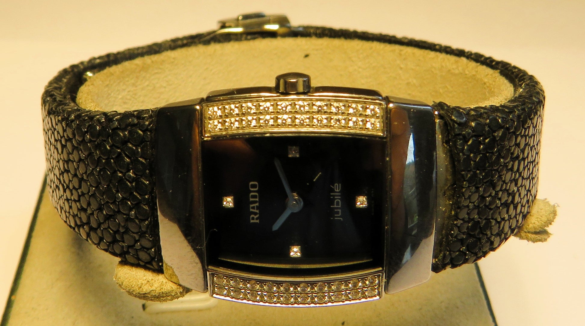 Rado Jubilé Sinatra Ceramica DAU Quarz 44 Diamanten in OVP NP. Euro 4.800, - Sammler - Uhren