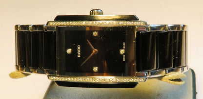 Rado Jubilé Sinatra Ceramica DAU / unisex Quarz 62 Diamanten NP. Euro 4.800, - Sammler - Uhren