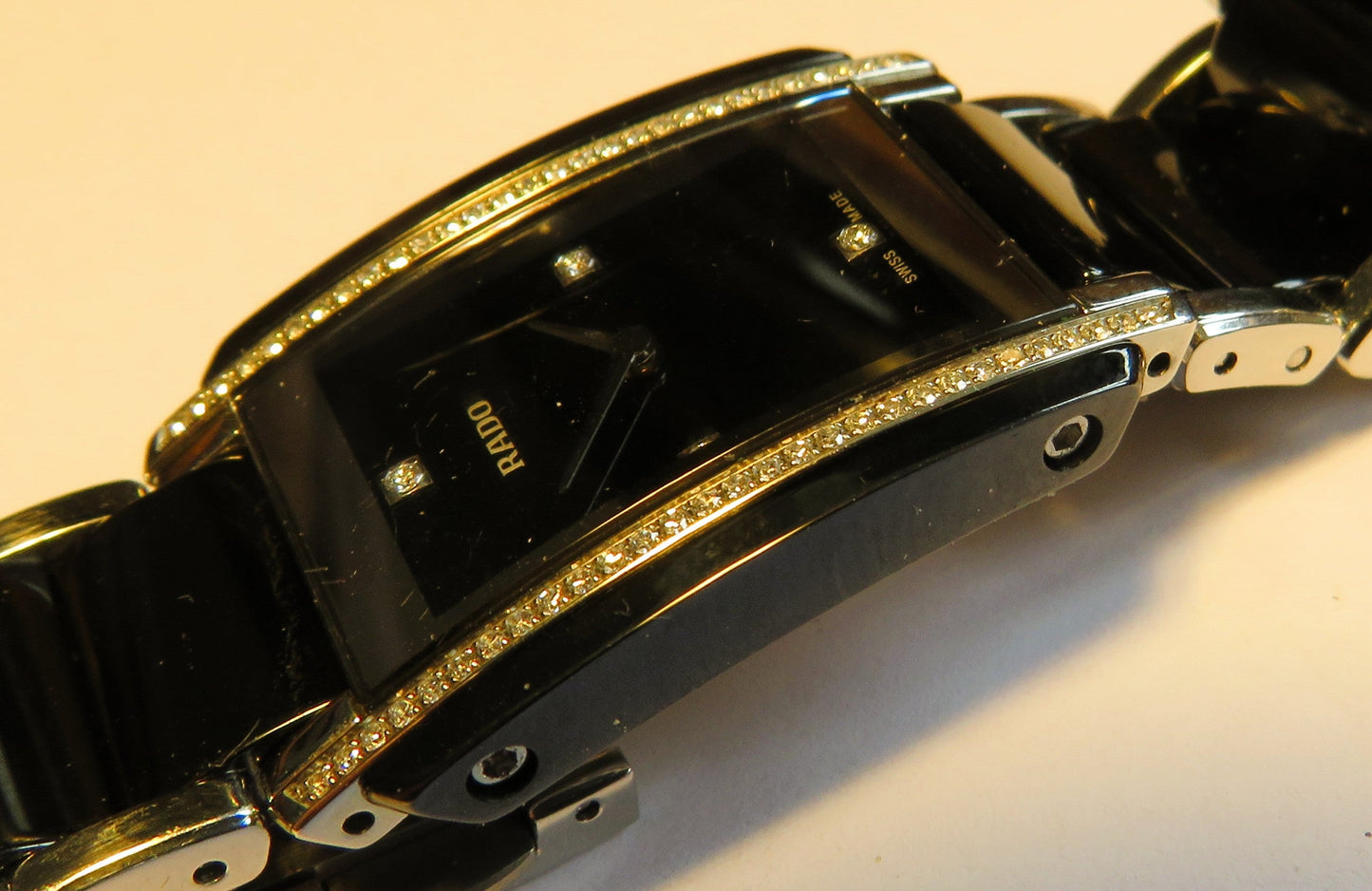 Rado Jubilé Sinatra Ceramica DAU / unisex Quarz 62 Diamanten NP. Euro 4.800, - Sammler - Uhren