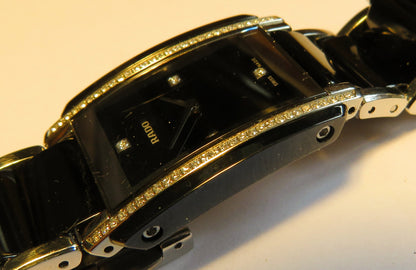 Rado Jubilé Sinatra Ceramica DAU / unisex Quarz 62 Diamanten NP. Euro 4.800, - Sammler - Uhren