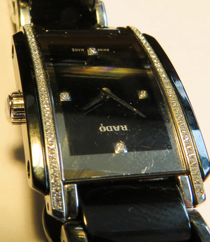 Rado Jubilé Sinatra Ceramica DAU / unisex Quarz 62 Diamanten NP. Euro 4.800, - Sammler - Uhren